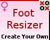 Foot Resizer - F