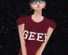 [k] Geek T-shirt Wine Re