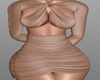 Beige Satin dress