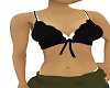 Black Silk Bra