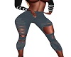 Grey Tara Capri Jeans