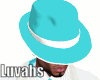 Luvahs~ Teal Mafia Hat