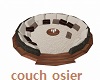 Couches rond osier