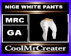 NICE WHITE PANTS