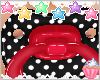 ! Black Red Pacifier 