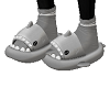 R SLIPPERS SHARK GREY