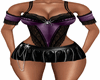 Purple Widow Dress
