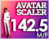 AVATAR SCALER 142.5%