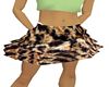 cheeta skirt rave