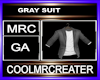 GRAY SUIT