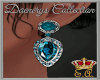 Daenerys Aqua Earrings