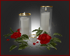 Red Rose Candles #2