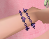 Double Purple Bracelet