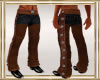 ~H~Western Chaps Brown