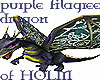 Purple Filagree Dragon