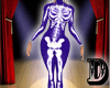 D Purple Prego Skeleton