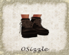 brown Combat Boots