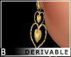 DRV Heart Earrings