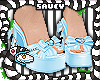 Y2K Heels Blue