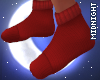 ☽M☾ Cozy Socks Red 1