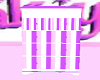 Purple Stripe Dresser