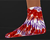 Halloween TieDye Sock 5F