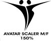 Avatar scaler M/F 150%