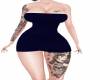 5K Blue dress+tattoo