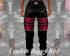 Leather Baggy Red