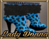Black & Blue Boots