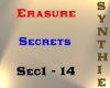 Erasure - Secrets