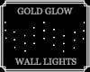 Gold Glow Wall Lights