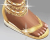 Nefertiti Sandals Gold
