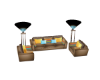 Bohemian Study Sofa Set