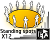 Standing Spot Circle X12