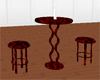 Red Leopard Dining Table