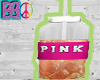 ♔| PINK" Tea Bottle