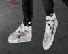 White Shoes Abstrak
