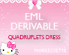 EML Quadruplets Dress