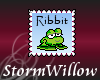 Froggy Stamp
