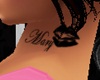 !CLJ! Mary Neck Tattoo