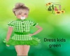 Dress Kids Green