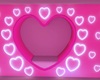 pink hearts photo room