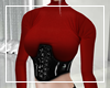 Red top + corset RL