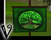 -V- Green Tree Banner
