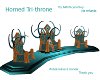 Horned Tri-throne