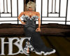 HBC Black Salsa Dress