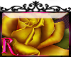 *R* Yellow Rose Sticker