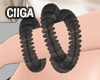 🐻 Hair bands Black