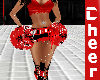Sexy Red Cheer Fit